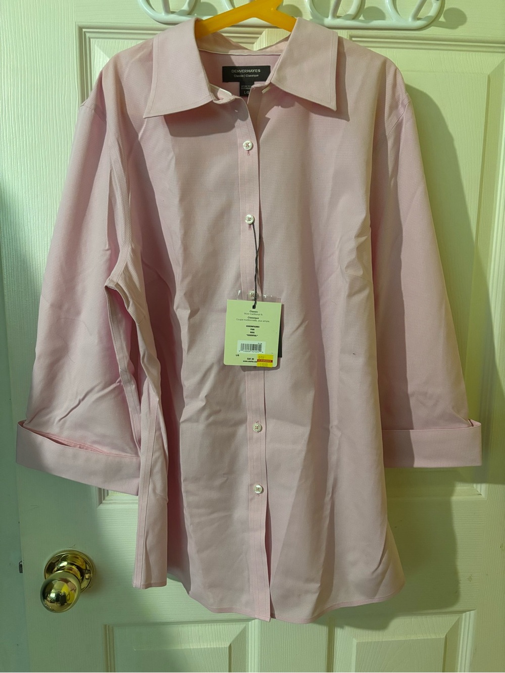 Denver Hayes Light Pink Dress Shirt